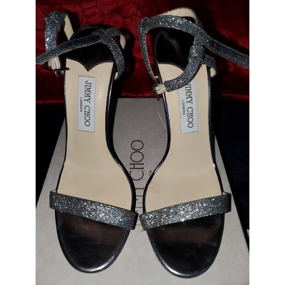 Jimmy Choo Claudette 120 Black Heels – Size 39.5 | Luxury & Elegance